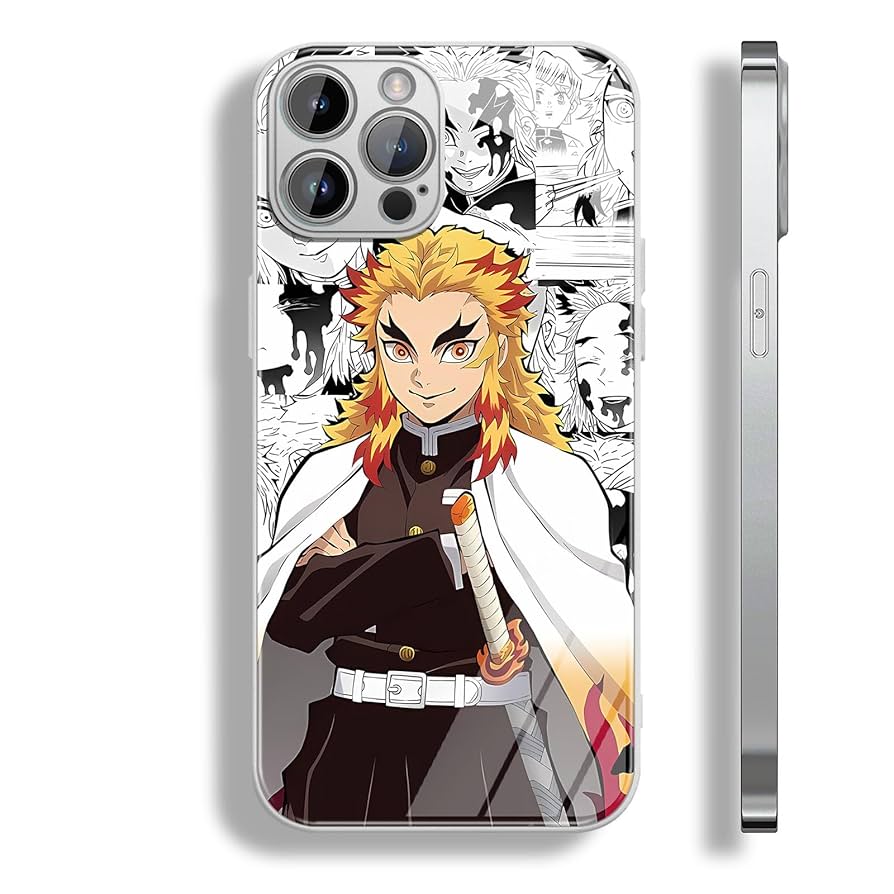 鬼滅の刃 煉獄杏寿郎 スマホケース Amazon.co.jp: 鬼滅の刃 煉獄杏寿郎 iPhone7 ケース iPhone 8